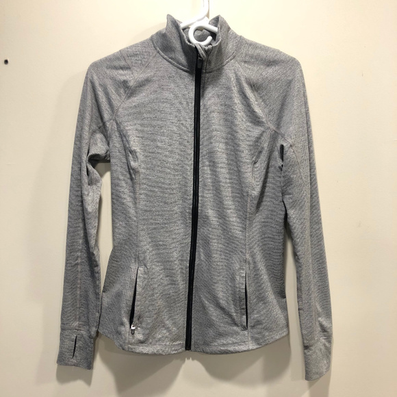 Old Navy Jackets & Blazers - Old Navy Active Go-Dry Track Jacket, grey/gray, S
